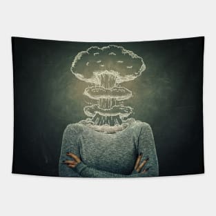 head explosion Tapestry