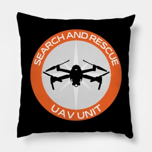 Search and Rescue UAV/Drone unit Patch Pillow