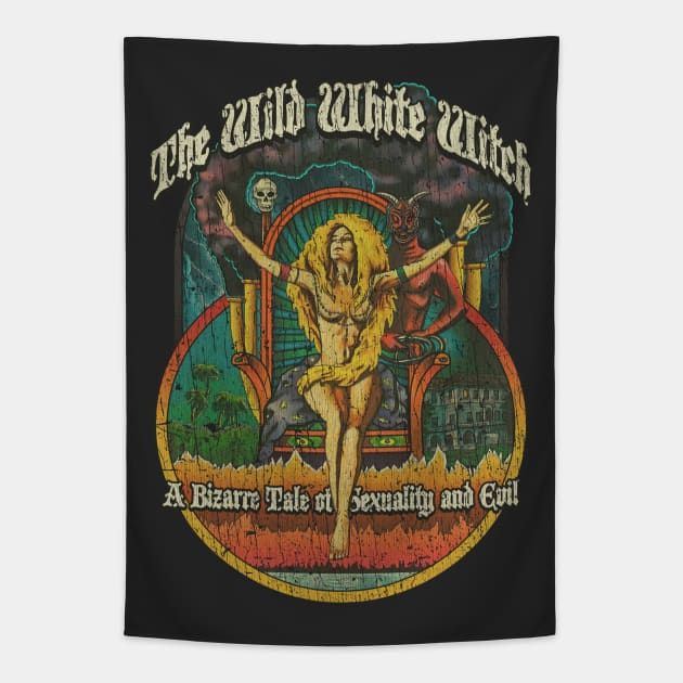 The Wild White Witch 1973 Tapestry by JCD666