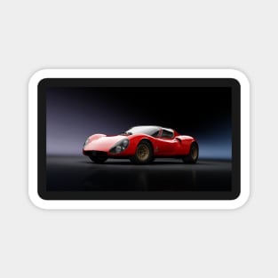 Alfa Romeo 33 Stradale Magnet