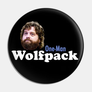 One-Man Wolfpack Pin