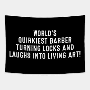 World's Quirkiest Barber Turning Locks and Laughs into Living Art! Tapestry