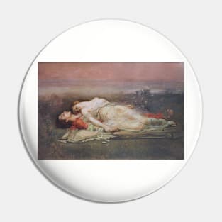 Death of Tristan and Iseult Pin