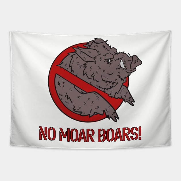 No Moar Boars! Tapestry by Some More News