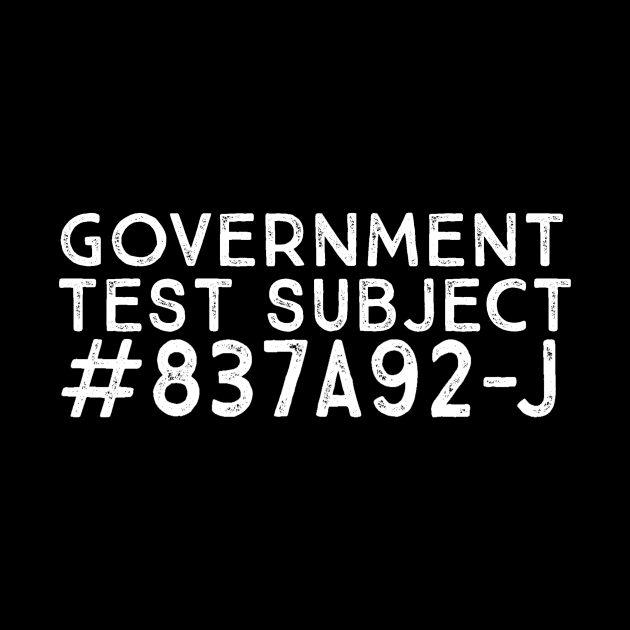 Government Test Subject #837A92-J - Science Experiment by ballhard