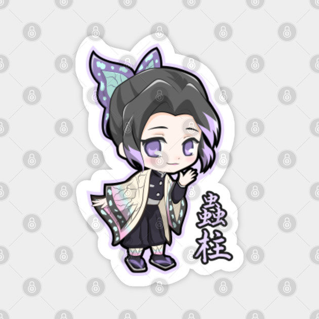 Wallpaper Chibi Shinobu Kocho Kimetsu No Yaiba Kimetsu No Yaiba Magnet Free HD