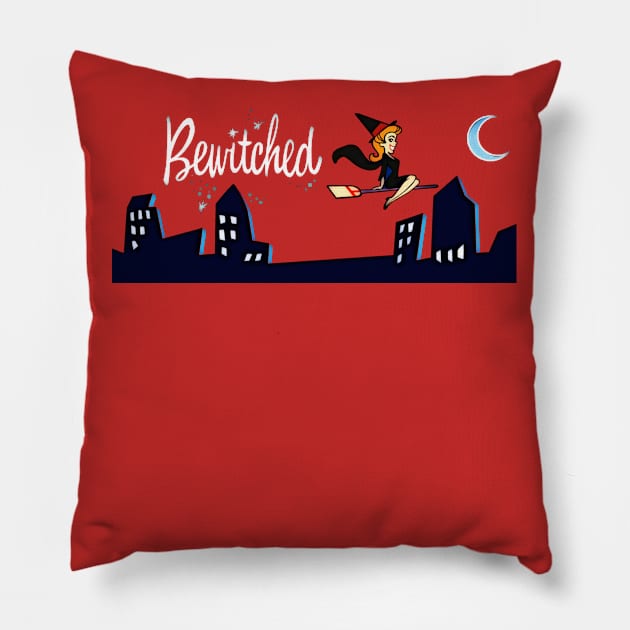 Bewitched Pillow by RainbowRetro