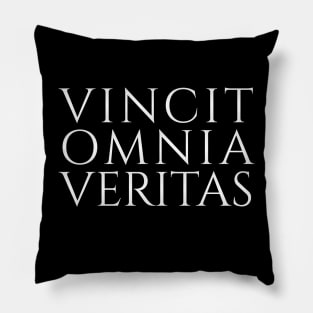 VINCIT OMNIA VERITAS - Dark Pillow