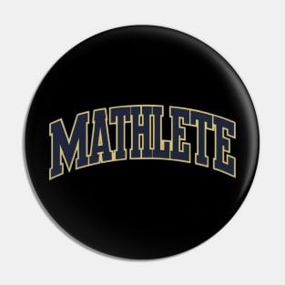 Mathlete Pin