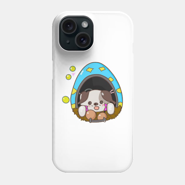 Dog in The Egg Phone Case by Zachariya420