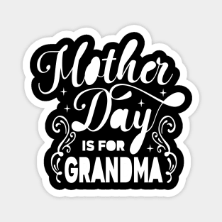 Mother's day is for grandma Magnet