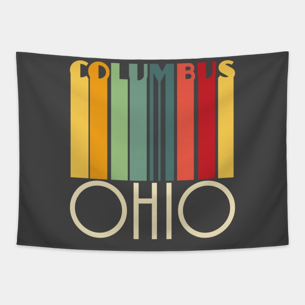 Columbus Ohio Tapestry by FontfulDesigns