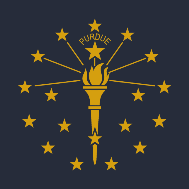 Purdue State Flag by mplusshift2