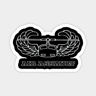 101st Air Assault Wings Outline Magnet