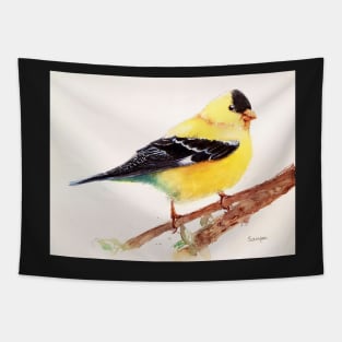 Yellow Finch Tapestry