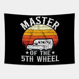 Master Of The 5th Wheel Funny Camping Tapestry