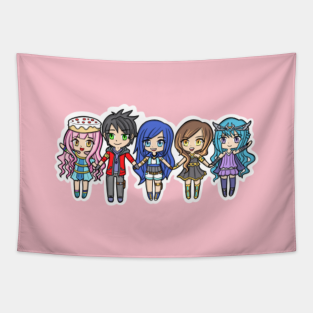 Funneh And The Krew Tapestries Teepublic - 114 best itsfunneh the krew images aphmau fan art funneh roblox