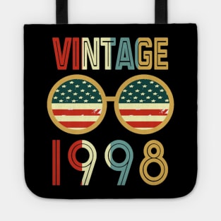 Vintage 1998 20th Birthday Perfect Gift Retro Tote