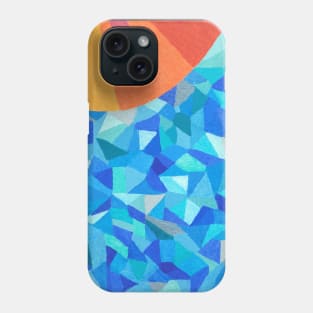 Deconstructed Sun and Sky Phone Case