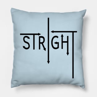 Confusing Stright misunderstood Pillow