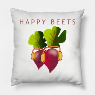 Happy beets Pillow