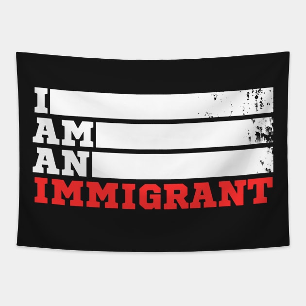 I am an Immigrant Tapestry by sammyl