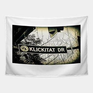 Klickitat Drive, Tukwila, Washington by Mistah Wilson Tapestry