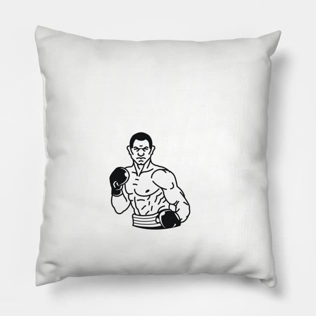 I'm a boxing dad just normal like dad except way cooler Pillow by mohamadbaradai