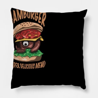 Hamburger Pillow