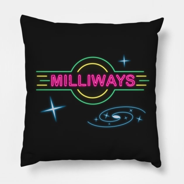 Milliways Pillow by Godot