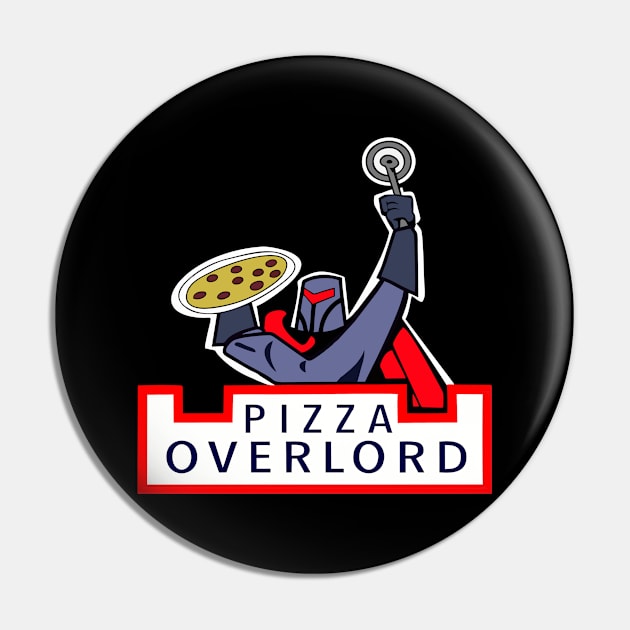 Pizza Overlord Pin by Teen Chic