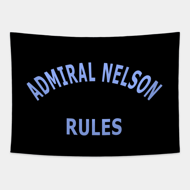 Admiral Nelson Rules Tapestry by Lyvershop