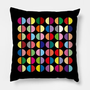 1980s retro pattern Pillow