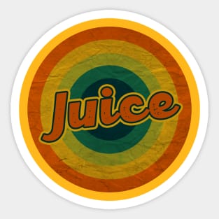 Pour The Juice, Trending Sticker for Sale by ElwoodHinson