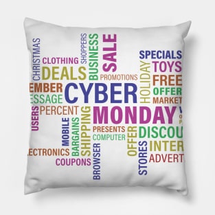 Cyber Monday Pillow