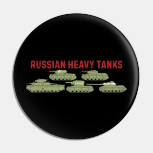 A fan of tanks. Heavy tanks of the USSR WW2 Pin