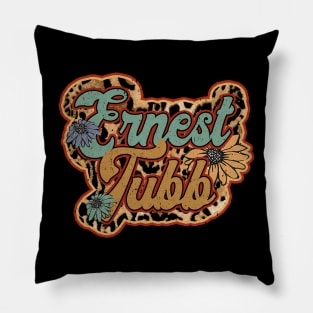 Vintage Ernest Proud Name Tubb Personalized Birthday Retro Pillow