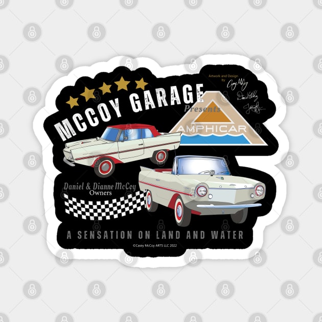 McCoy Garage Magnet by Casey McCoy ARTS 