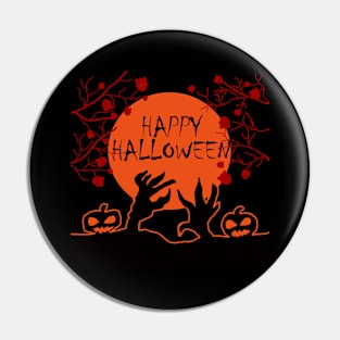 Happy Halloween Pin