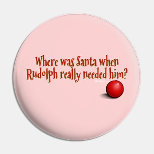 Where was Santa? Pin