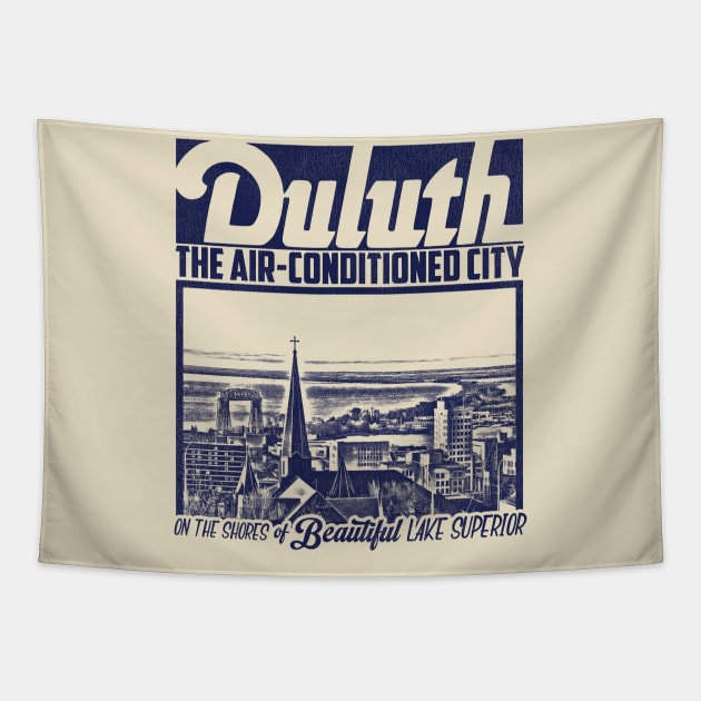 Duluth - The Air-Conditioned City Tapestry by darklordpug