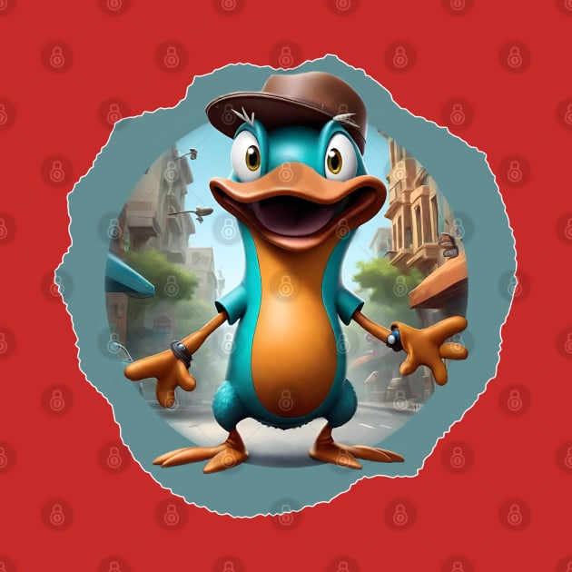 Perry the Platypus by Wilcox PhotoArt