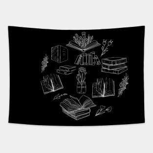 Books Tapestry
