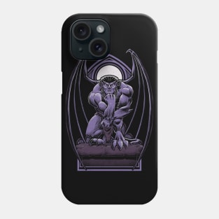 Gargoyle Animation Statue - Gothic 90s Animation Phone Case