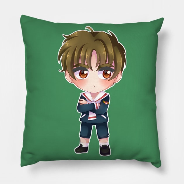 Card Captor Sakura - Shaoran Li chibi Pillow by Nadi-chan16