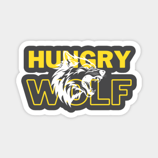 Hungry wolf Magnet