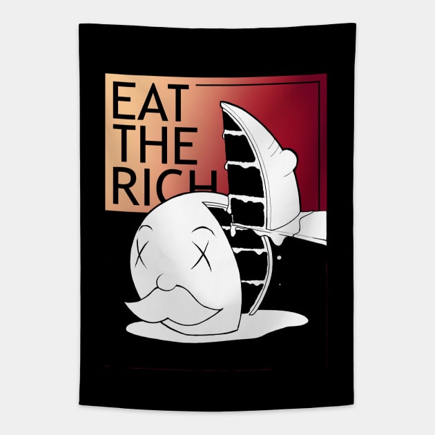 Eat the Rich Tapestry by Indi Martin