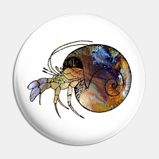 Hermit Crab Pin