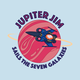 Jupiter Jim Sail The Seven Galaxies T-Shirt