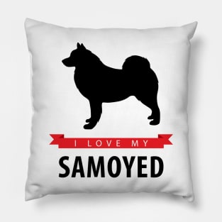 I Love My Samoyed Pillow